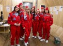 Un viaje simulado a la Luna con una tripulación femenina