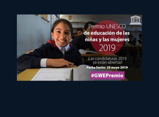 Premio UNESCO para la Educación de las niñas y mujeres 2019 | Convocatoria abierta